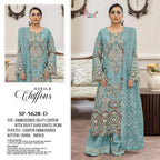 Shree Sf 5628 Chiffon With Embroidered Salwar Kameez Collection