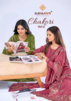 Suryajyoti Chakori Vol 2 Viscose Foil Printed Dress Material Collection