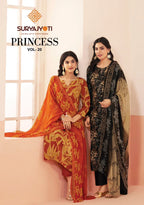 Suryajyoti Princess Vol 20 Rayon Printed Dress Material Collection