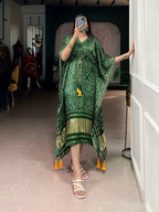 Taraa L 3001 Pure Gaji Silk Digital Printed Kaftan Collection