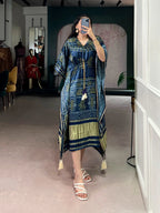 Taraa L 3001 Pure Gaji Silk Digital Printed Kaftan Collection