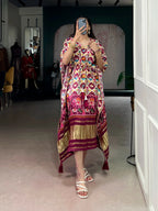 Taraa L 3001 Pure Gaji Silk Digital Printed Kaftan Collection