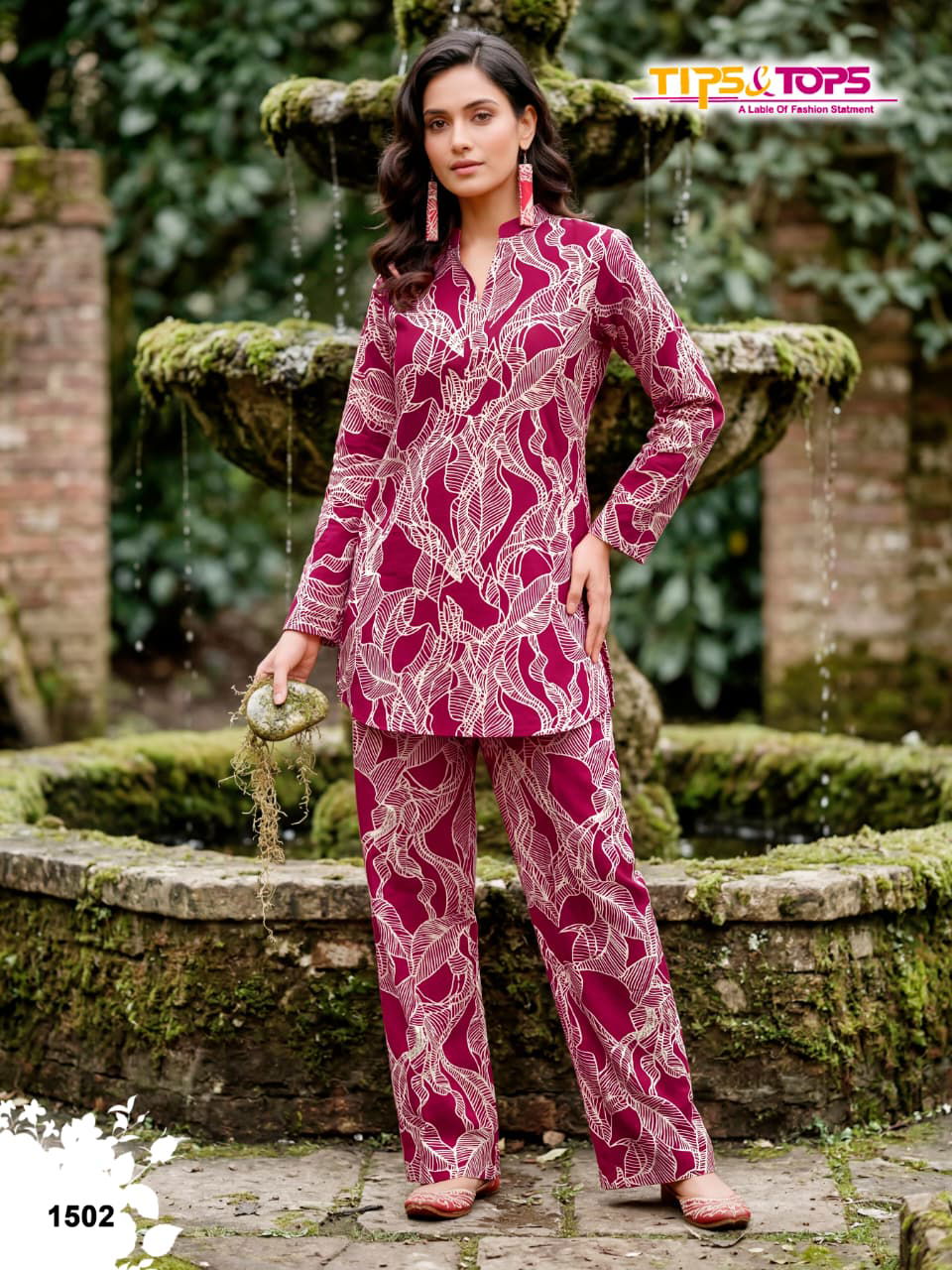 Tips And Tops Fashion Beats Vol 15 Rayon Printed Co Ord Set Colleciton