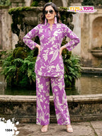 Tips And Tops Fashion Beats Vol 15 Rayon Printed Co Ord Set Colleciton