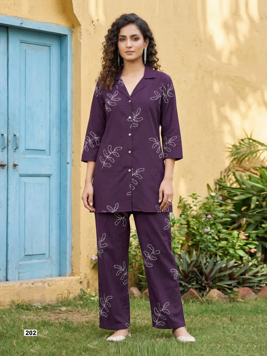 Tips And Tops Princess Vol 2 Rayon Printed Co Ord Set Collection