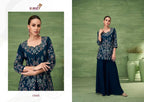 Vamika Jalwa Roman Silk Embroidered Indo Western Collection