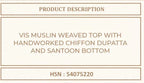 Vinay Kuleesh Chhavi Vol 2 Vis Muslin Handworked Salwar Kameez Collection