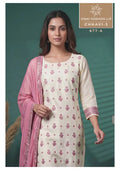 Vinay Kuleesh Chhavi Vol 3 Vis Muslin Handworked Salwar Kameez Collection