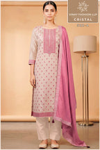 Vinay Kuleesh Cristal Kanjivaram Silk With Jacquard Worked Salwar Kameez
