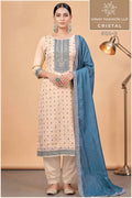 Vinay Kuleesh Cristal Kanjivaram Silk With Jacquard Worked Salwar Kameez