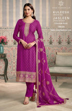 Vinay Kuleesh Jasleen Color Plus Viscose Silk Designer Salwar Kameez