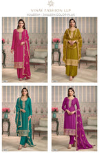 Vinay Kuleesh Jasleen Color Plus Viscose Silk Designer Salwar Kameez