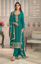 Vinay Kuleesh Jasleen Color Plus Viscose Silk Designer Salwar Kameez