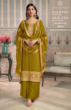 Vinay Kuleesh Jasleen Color Plus Viscose Silk Designer Salwar Kameez