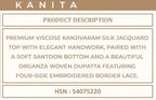 Vinay Kuleesh Kanita Viscose Kanjivaram Silk Salwar Kameez
