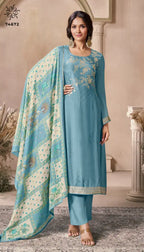 Vinay Kuleesh Navya Vol 3 Viscose Maslin Jacquard Salwar Kameez