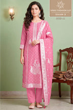Vinay Kuleesh Saan Vol 3 Viscose Maslin salwar Kameez Collection