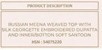Vinay Kuleesh Silk Story Vol 2 Gerogette Silk Embroidered Salwar Kameez