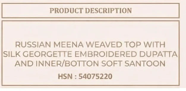 Vinay Kuleesh Silk Story Vol 2 Gerogette Silk Embroidered Salwar Kameez