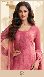 Vinay Silkina Royal Crepe 48 Crepe Embroidered Salwar Kameez Collection