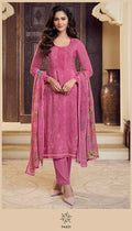 Vinay Silkina Royal Crepe 48 Crepe Embroidered Salwar Kameez Collection