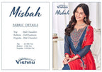 Vishnu Misbah Mul Chanderi Embroidered Dress Material Collection