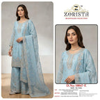 Zorista 10047 E To G Jimmy Choo Embroidered Salwar Kameez