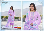 Zulfat Farida Cotton Printed Fancy Dress Material