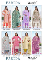 Zulfat Farida Cotton Printed Fancy Dress Material